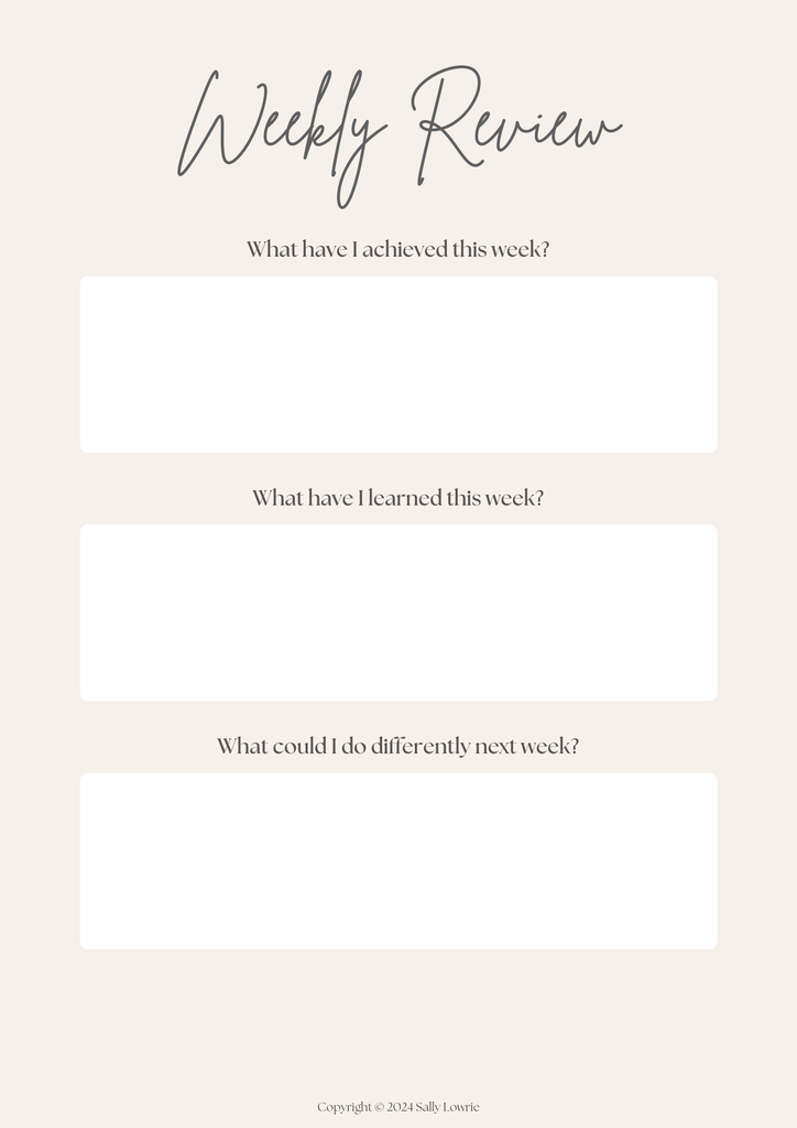 Mindfulness Workbook Journal - Printables